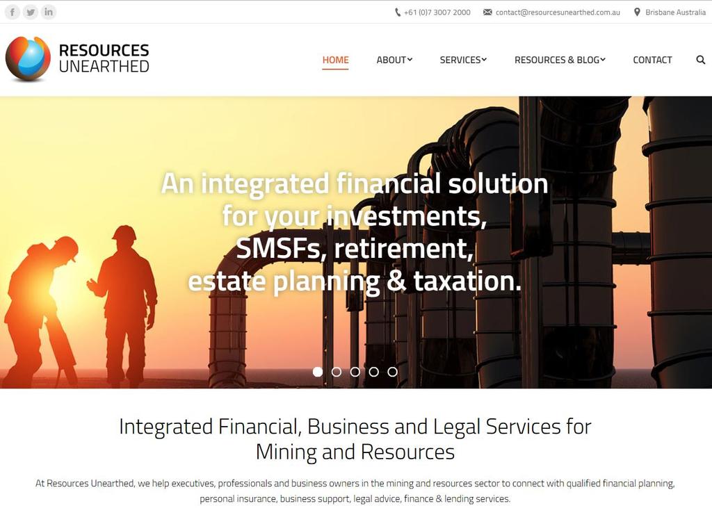 Five Key Financial Matters for Mining and Resources Professionals 18 It would be my privilege to talk with you about any of the matters I have outlined here, or answer any questions you may have