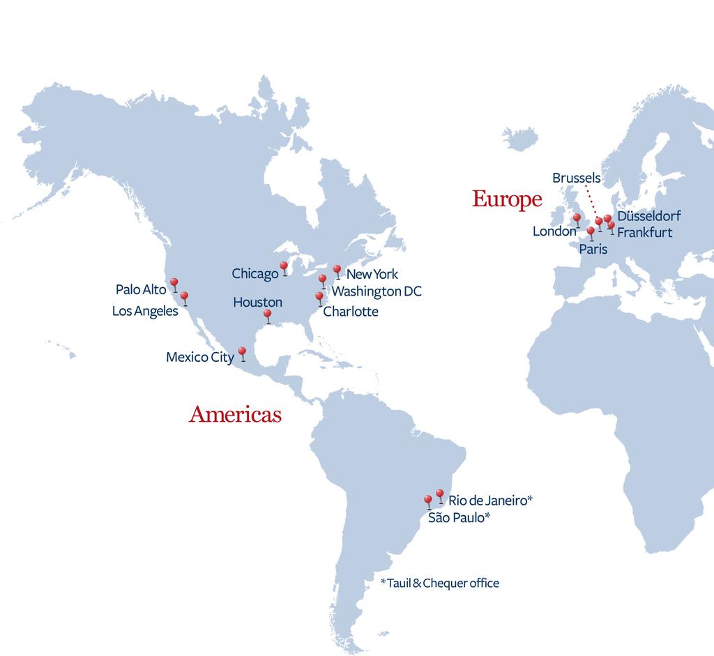 Our Global Reach Locations where our cross-disciplinary corporate trust and agency team have extensive experience.