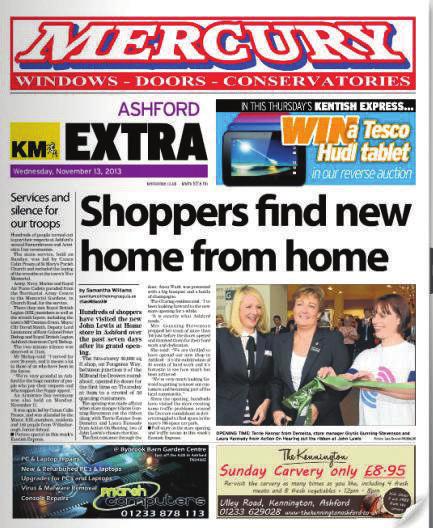 Ashford Extra Freely distributed to letterboxes throughout Ashford and surrounding areas. It is also available at selected pick-up points.
