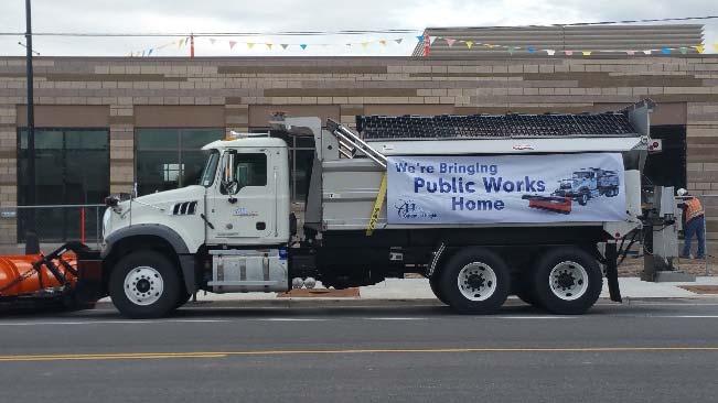 Public Works On April 12, 2016, the Cottonwood Heights City Council made the decision to discontinue the contract with the private company previously providing public works services, and to move