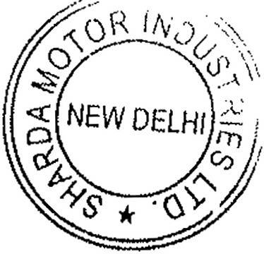 Sharda Motor Industries Ltd.. Enclosed as Annexure A is the information pursuant to Regulation 30 of the LODR Regulations.
