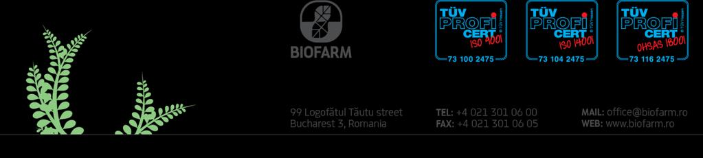 Procedure for the payment of dividends afferent to the financial year of 2017 to the shareholders of Biofarm S.A. according to the O.G.M.S. Decision 78/19 April 2018 The Board of Directors of BIOFARM S.