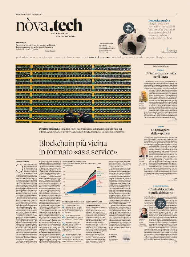 The Thursday of Il Sole 24 ORE aims the headlights on technology. With Nova.