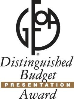 GFOA Distinguished Budget Presentation Award Government Finance Officers Association (GFOA) has awarded the City of Charlottesville Distinguished Budget Presentation Award for its Fiscal Year 2018