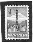 My First Mint Stamp By: Ernie Wlock When Canada Post issued e one dollar Totem Pole stamp in 1953 I knew at\ I needed a mint stamp.