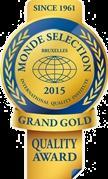 Monde Selection Quality Awards Grand Gold Award