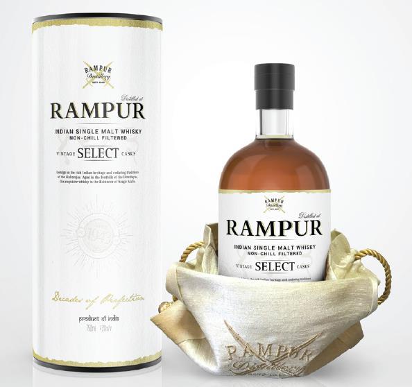 New Product Launch Rampur Indian Single Malt A salute to the royal heritage Takes forward the rich heritage of Rampur, a princely state of British India and the 75 years of distillation expertise of