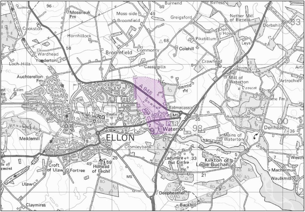 Reduce flood risk in Ellon from the Broomies / Bronie Burn Indicators: Target area: 4,100 Annual Average Damages from residential 37,000 Annual Average Damages from non-residential Image found and