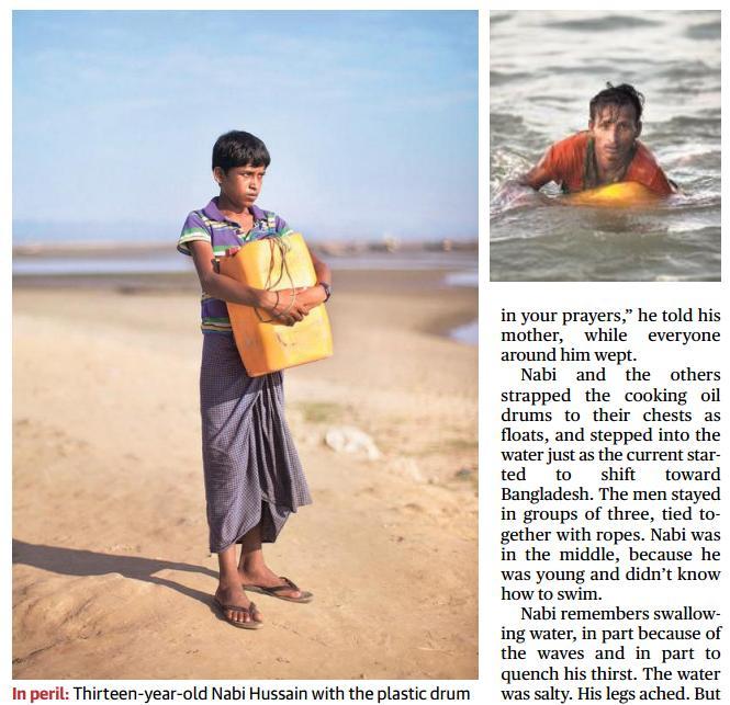Prelims Focus Facts-News Analysis Page-18- Myanmar boy can t swim but floats on oil