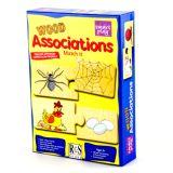 10 Associations Match it Build 2-piece Puzzles, Learn new words, Match objects