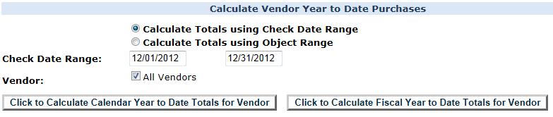 1099 Forms If you aren t sure that the calendar year to date totals were cleared out last December, or if you aren t sure that all voided or deleted AP checks were removed for the vendor s calendar