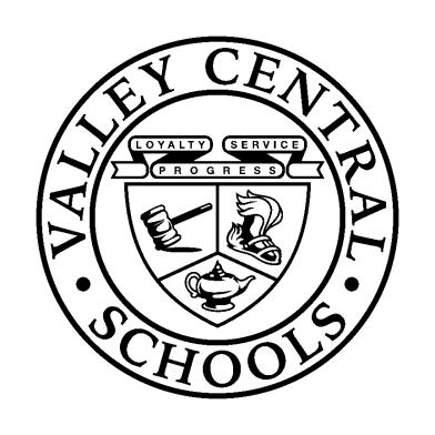 VALLEY CENTRAL SCHOOL DISTRICT 944 STATE ROUTE 17K MONTGOMERY, NY 12549 Telephone Number: (845) 457-2400 ext.