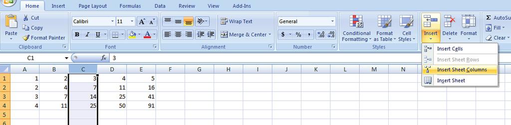 Introduction to Excel Orientation and Tools 2.