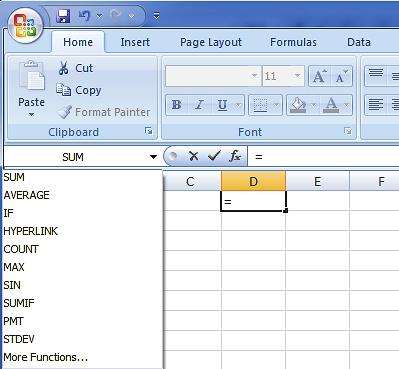 Lesson 1 Referring to the table below, if we wanted to add up the group of cells in the "To Add Up" column, you would insert the respective cell range found in the "Type In" column into the SUM