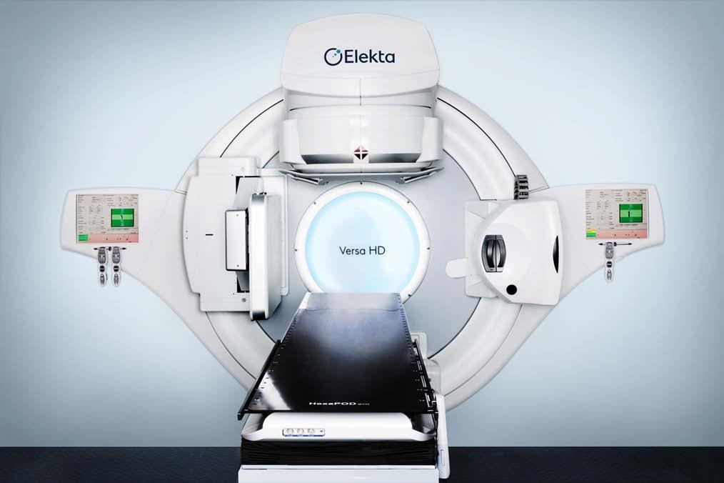 Strengthening our GenesisCare partnership Linac MoU signed in November valued at approximately USD 60 million Agreement includes provisions for Elekta s MOSAIQ