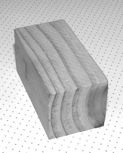 wood (rectangular prism) Part B