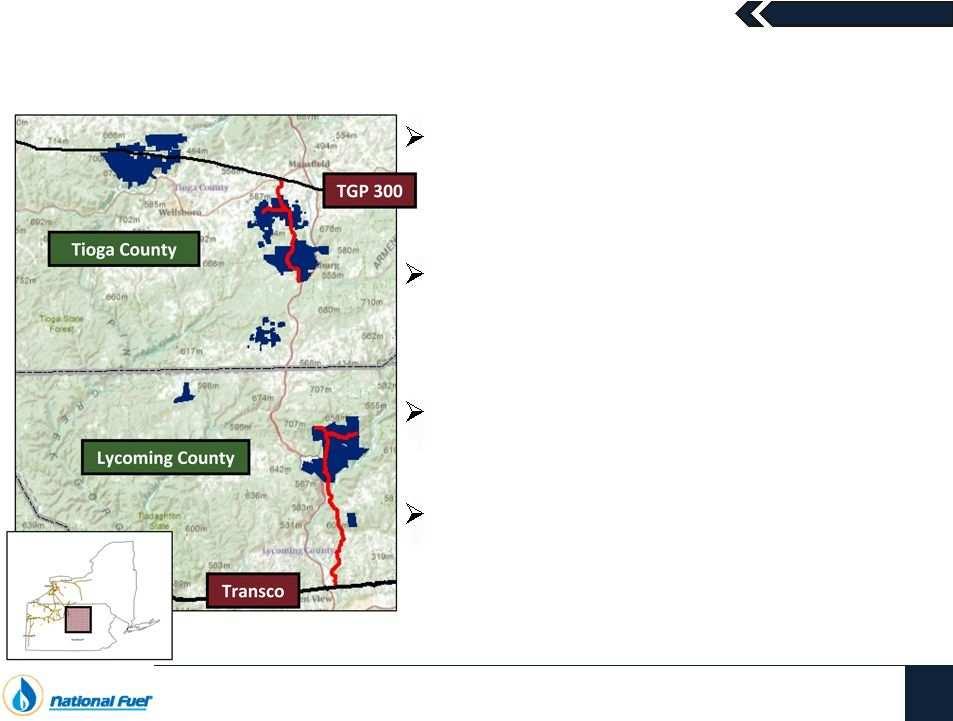 Midstream Critical To Boosting Returns in the Marcellus Midstream s gathering systems are critical to unlock remote, but highly productive Marcellus acreage Goal is to first work to assist Seneca rd