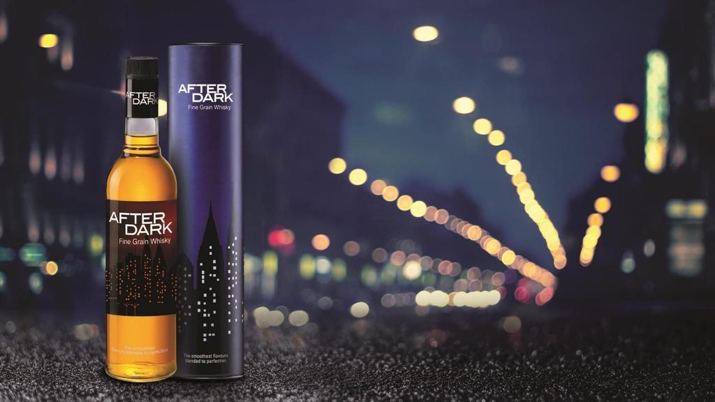Product portfolio After Dark premium whisky After Dark Fine grain whisky: One life, many passions. Why wait?