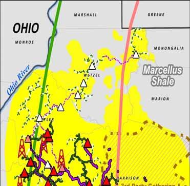 Antero Midstream Assets Rich Gas Marcellus Marcellus Gathering & Compression Provides Marcellus gathering and compression services Liquids-rich gas is delivered to MPLX s 1.