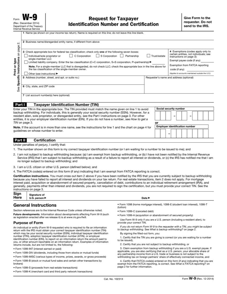 7.B IRS Form