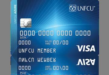 UNFCU Visa Azure