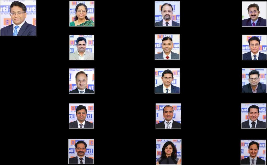 About Our Investment Management Team Swati Kulkarni, CFA FM Domestic Equity Total Work Exp: 34 Years With UTI AMC: 26 Years Lalit Nambiar, CFA FM Domestic Equity Total Work Exp: 24 Years With UTI