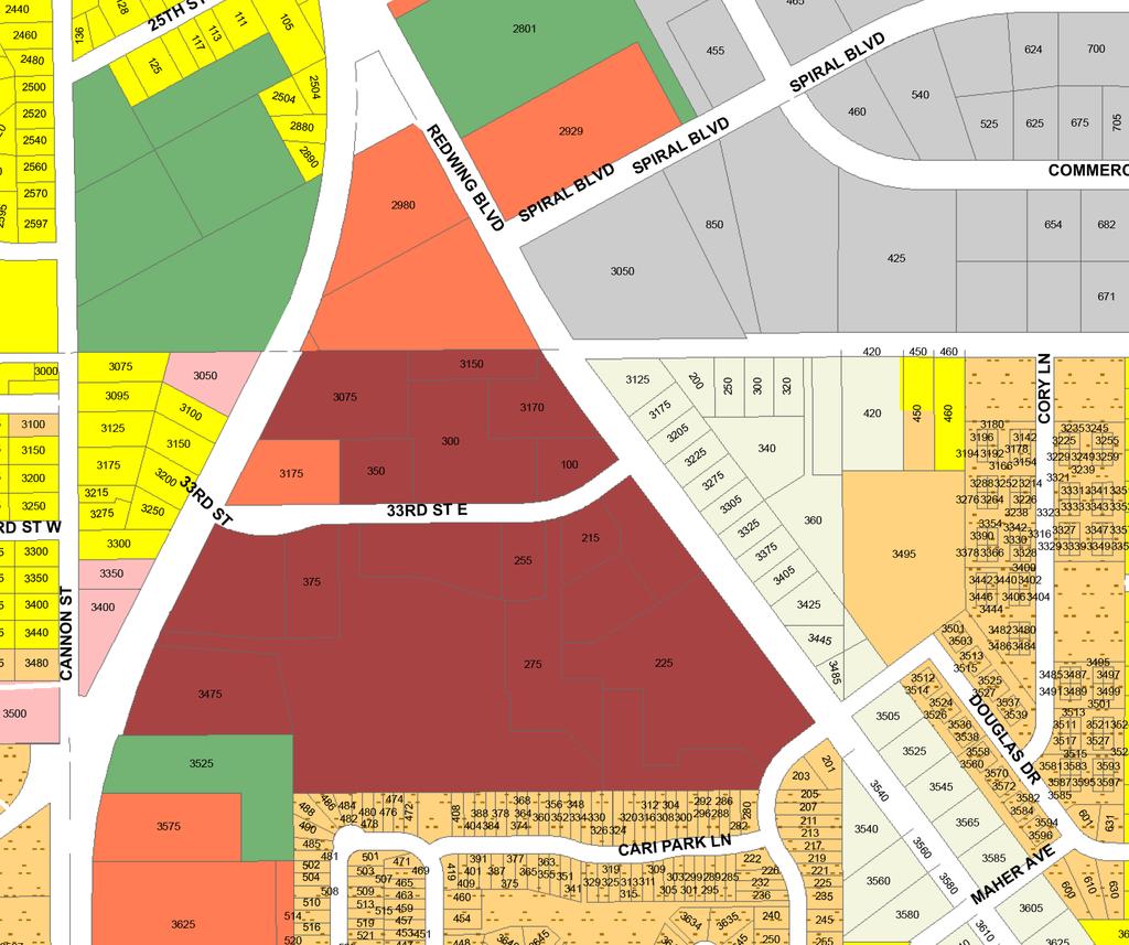 ZONING MAP SITE ZONING CODE 155.32 C-4 REGIONAL SHOPPING CENTER. A. Intent.
