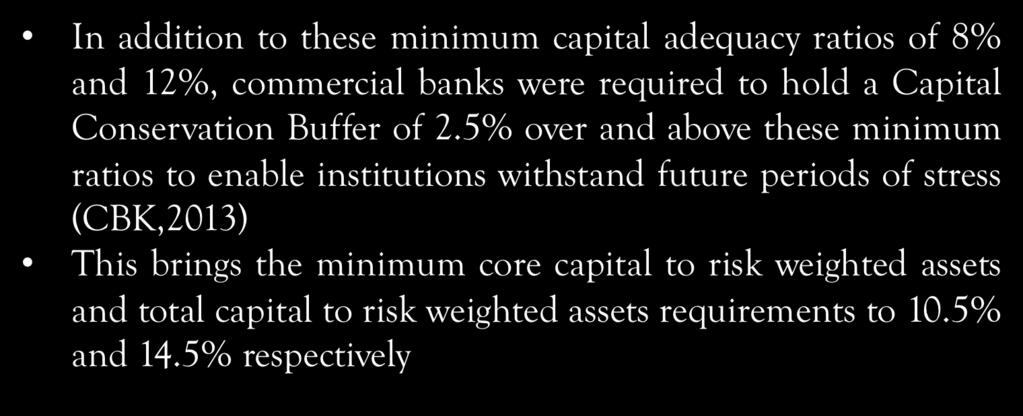 In Addition - Capital and