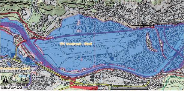 Flood risk maps example