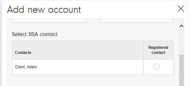 If the client has other accounts, you can select from a list of existing funds they hold in their other accounts from the