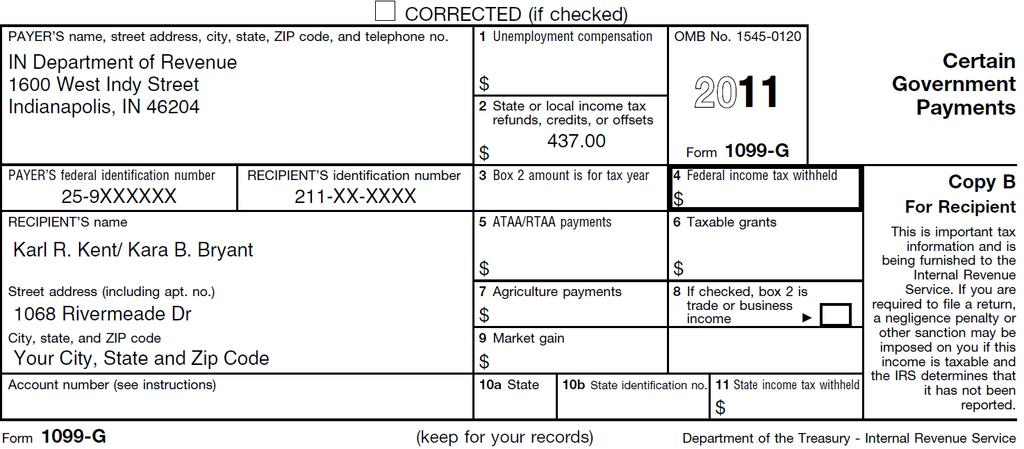 Line 10 Taxable Refunds Karl and Kara itemized deductions last year and received a $437 tax refund from the state.
