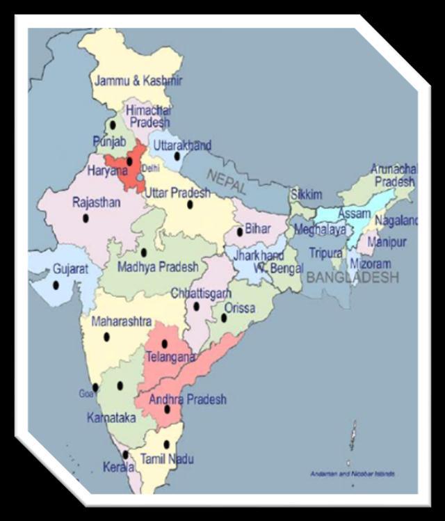 Branch network (154 branches + 21 AHLCs + 14 Satellite Offices) Punjab Jalandhar Chandigarh Rajasthan Alwar, Jaipur, Mansarovar, Kota, Udaipur, Ajmer, Jodhpur, Jhotwara, Jagatpura Gujarat -