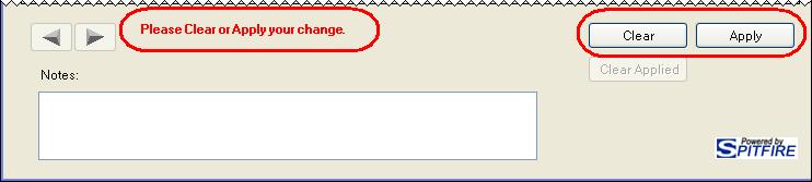 To enter an FAC Change: 1. In the Forecast Data Entry form, navigate to the appropriate Cost Code or Account Category. 2.