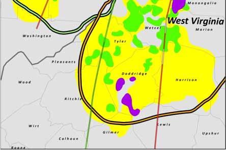 acre Marcellus acquisition in early June (Doddridge & Wetzel Counties) Includes 17 MMcfe/d of net production, 15 drilled but uncompleted wells and one drilling pad Undeveloped properties included an