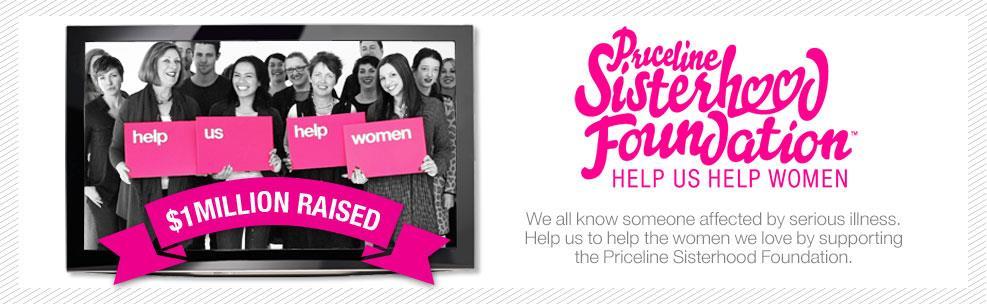 Corporate social responsibility Priceline Sisterhood Foundation Incorporated as a Foundation in May 2014