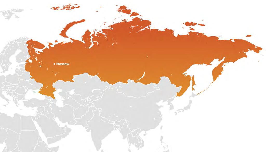 Geography and Demography Russia is the world s largest country geographically covering eleven time zones and it is