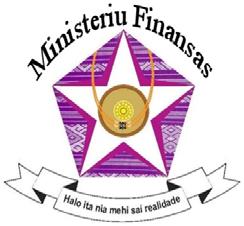Ministry of Finance Democratic Republic of Timor Leste Development Partners