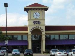 TCU Bookstore T he TCU Bookstore is located at the corner of Berry Street and University