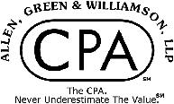 ALLEN, GREEN & WILLIAMSON, LLP CERTIFIED PUBLIC ACCOUNTANTS P. O.