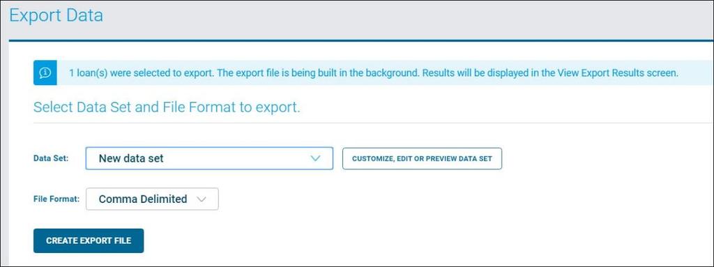 11. Remove fields by clicking the field name in the New or modified data set box and click the button. 12.