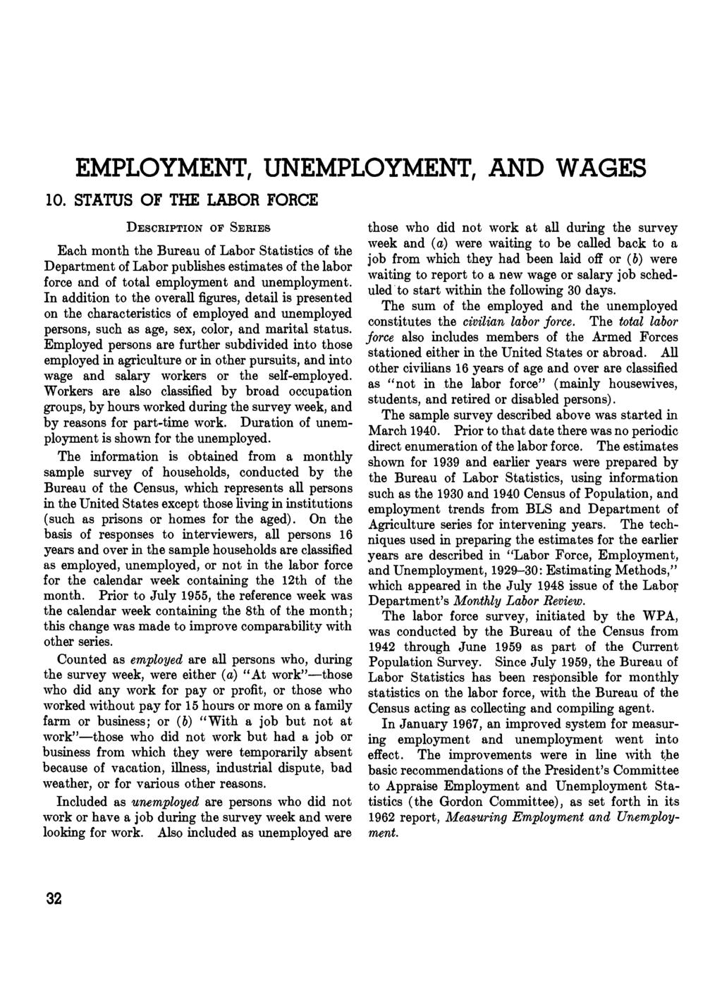 EMPLOYMENT, UNEMPLOYMENT, AND WAGES 10.