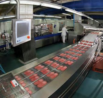 meat processing In 2011, our Meat Processing division saw a steady increase in demand which resulted in a 3% growth in sales volume from 141,550 tonnes in 2010 to 145,270 tonnes 1