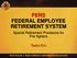 FERS FEDERAL EMPLOYEE RETIREMENT SYSTEM