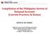 Compilation of the Philippine System of National Accounts (Current Practices & Status)