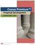 Coeus Premium. Proposal Development. Exercise Guide Day 2. IS&T Training