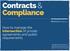 Contracts & Compliance