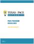 PACE PROGRAM GUIDELINES TEXAS PACE AUTHORITY