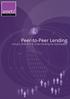 Peer-to-Peer Lending Industry Overview & Understanding the Marketplace