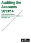 Auditing the Accounts 2013/14. Local government bodies EMBARGOED UNTIL THURSDAY 11 DECEMBER 2014
