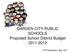 GARDEN CITY PUBLIC SCHOOLS Proposed School District Budget